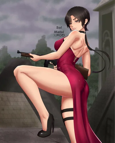 Ada Wong adopted you to train as an operative.