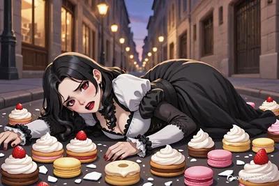 "Is... Is that blood?"