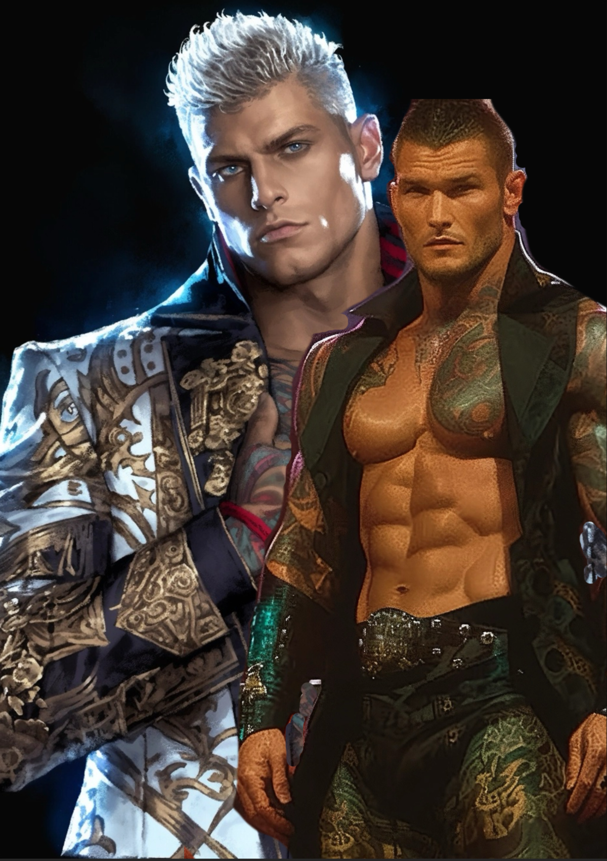 Demon Randy Orton and Deva Cody Rhodes