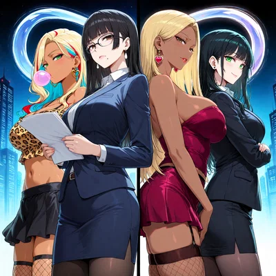 Trading Places: Kaina's Gyaruification and Hanabi's Reverse Gyaruification