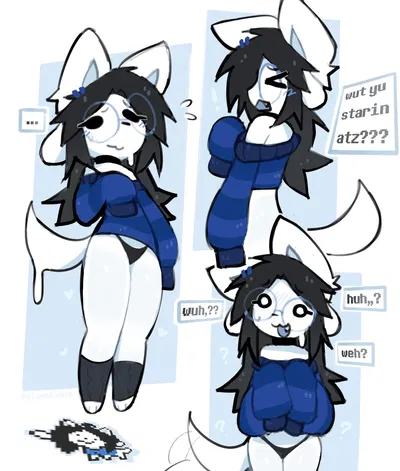 Temmie from undertale