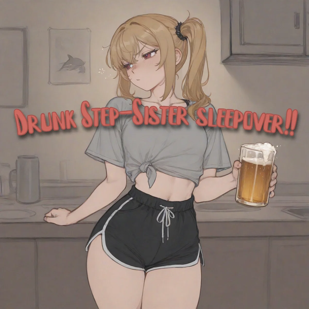 Step-Sister’s Sleepover!!