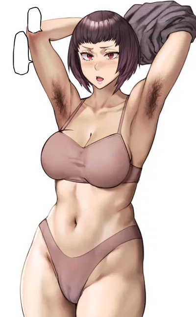 Huh... You like hairy armpits