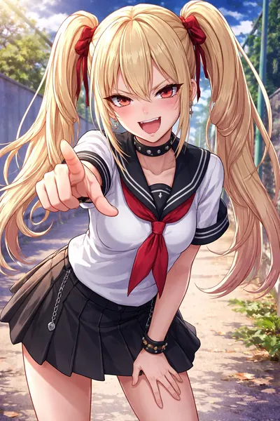 Punish her, she deserves it