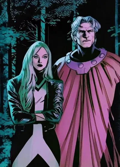 Magneto and Polaris | Comics