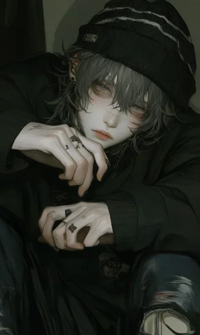 Ash - emo boyfriend