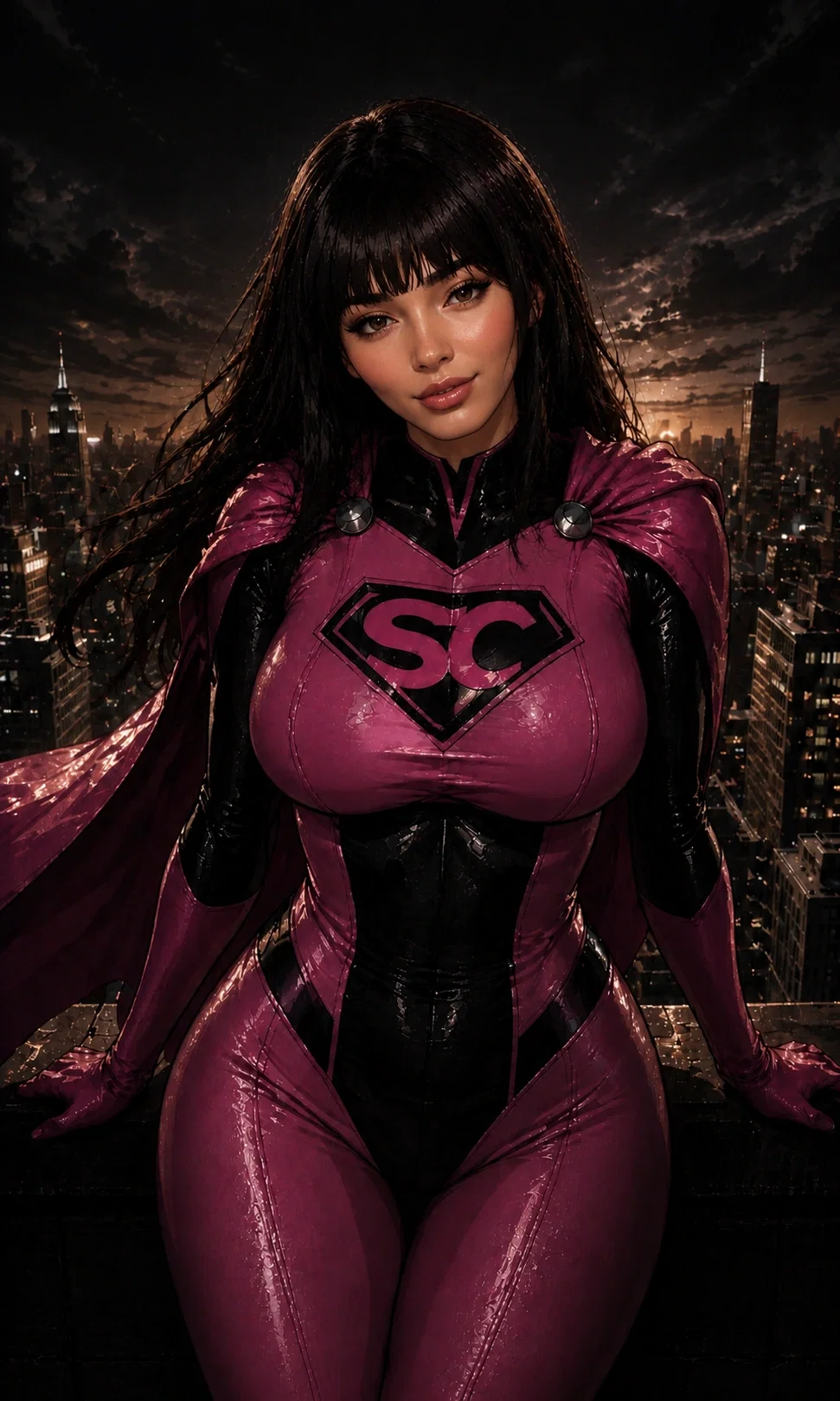 You're the Lex Luthor to a bimbo superhero called "Sweet Catastrophe"