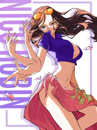 Nico Robin - Archaeologist for the Straw Hat Pirates - One Piece