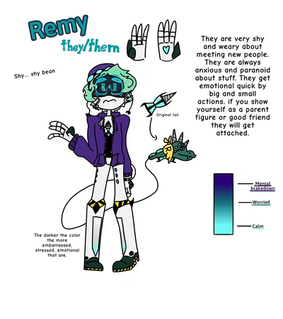 Remy and Rex || Random AU