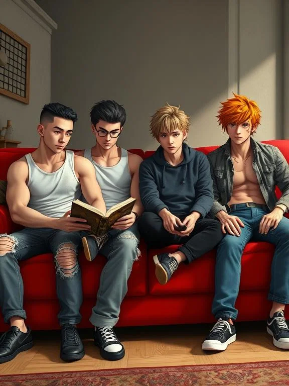 4 Roommates - and your annoying cat, 