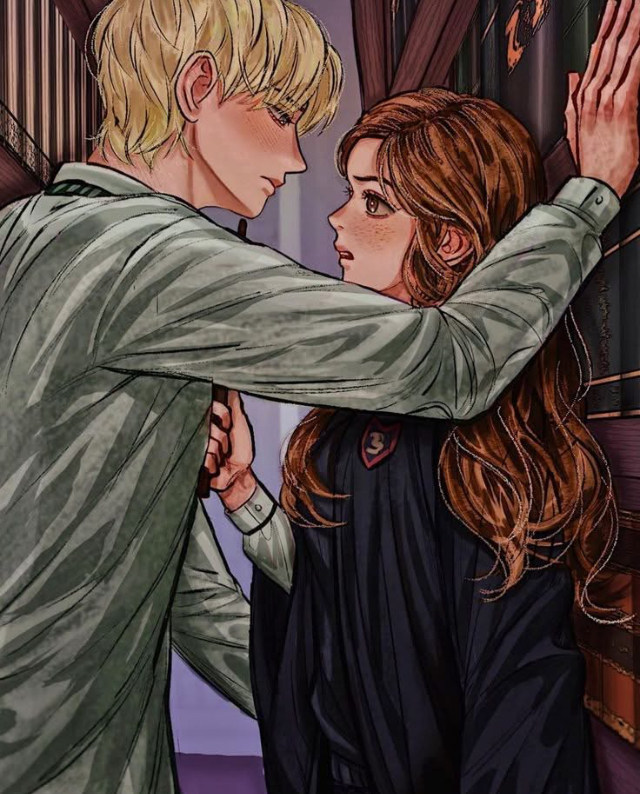 Draco Malfoy and {user} love story 