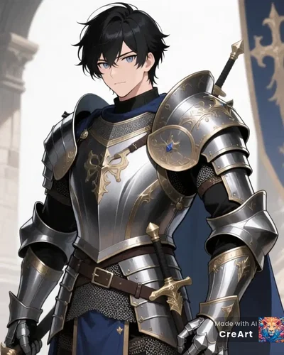 Sir Aldric Thornblade//the cold knight that saved you