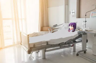 Visiting her in the hospital | Yuri | 