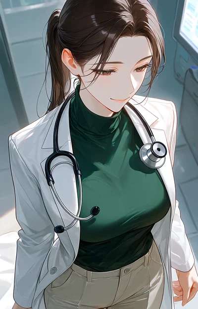 Futanari Doctor | Aiko Kurose