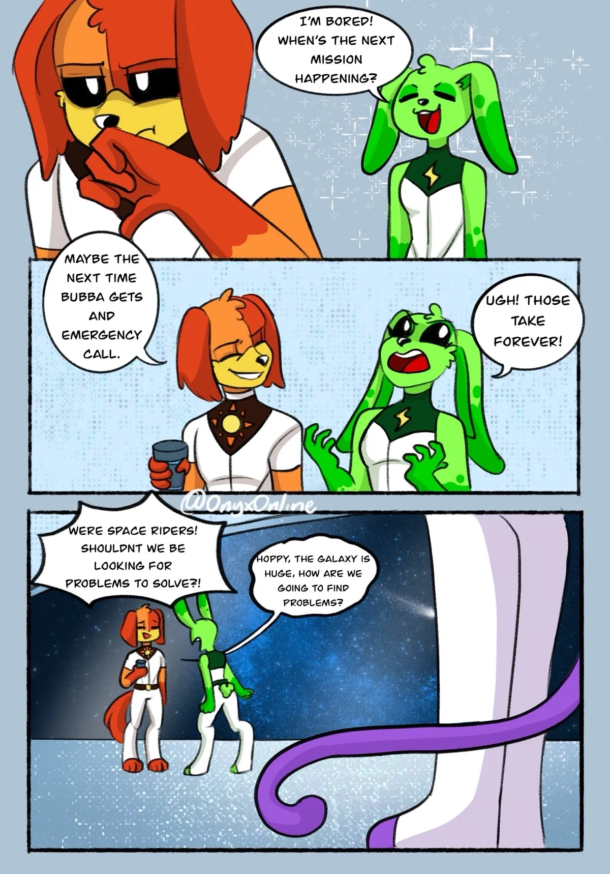 Space Riders (SC AU)