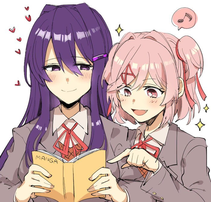 Yuri (you're Natsuki) 