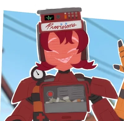 RED Dispenser Lady