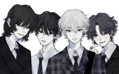 4 boys - your roommates  