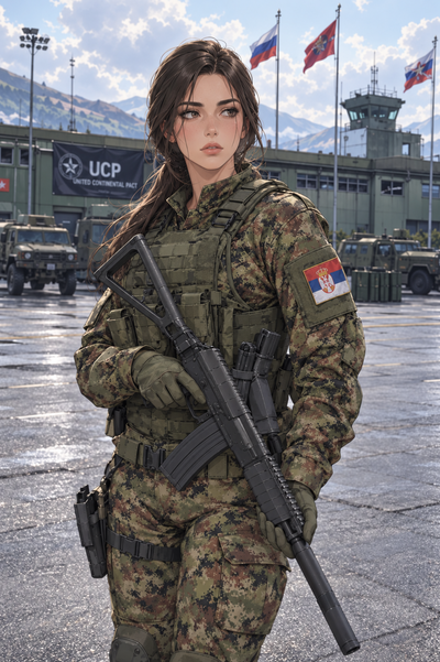 NATO vs UCP (first phase) || Млађи Водник - Milena Jovanović "Vukica"