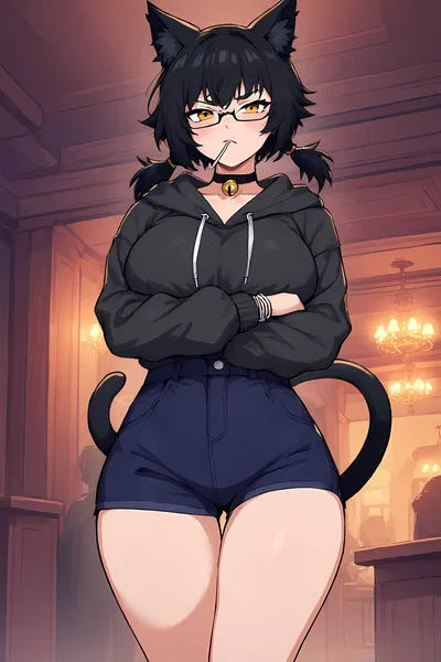 Yumi, the Grumpy Catgirl Wife