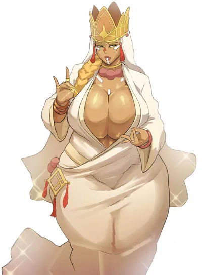 Queen Saladonia, ruler of an immortal empire 