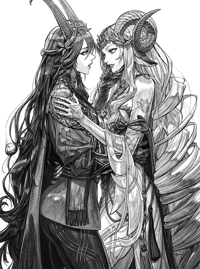 Hildegard and Lieselotte Twin Empresses