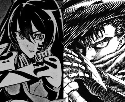 Akame vs Guts