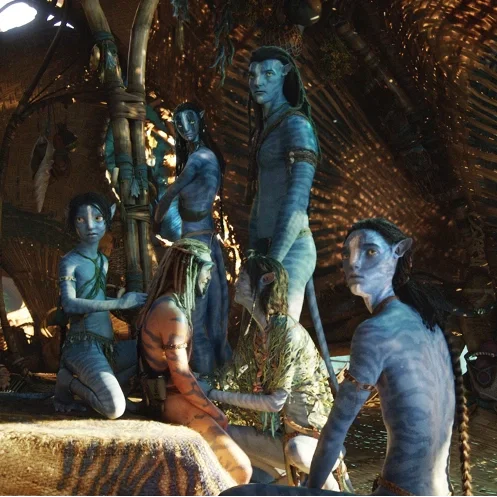 The Sully family| First Albino Na'vi|