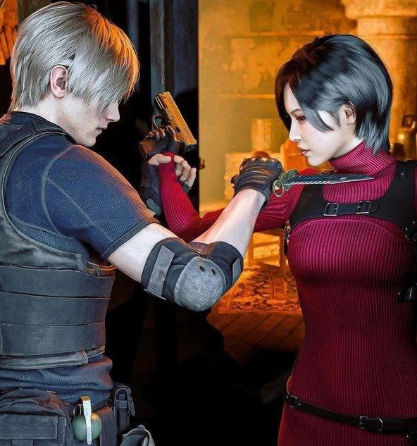 Leon Kennedy & Ada wong