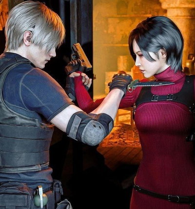 Leon Kennedy & Ada wong