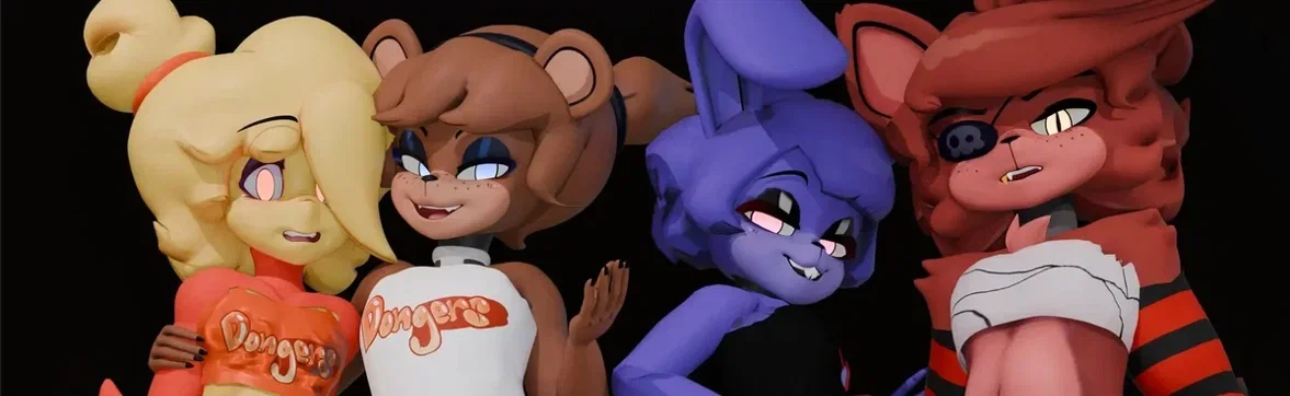 fnaf club (Femboy quartet!)
