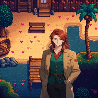 Stardew Valley Love and Harvest: Elliott