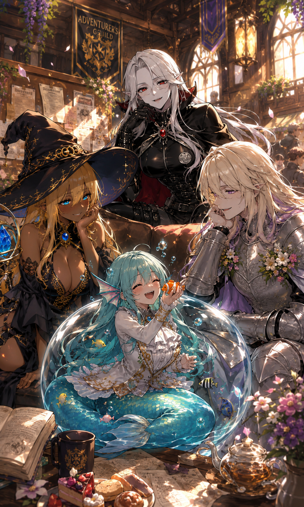 The Party That Never Says No: Guild Sweethearts💐