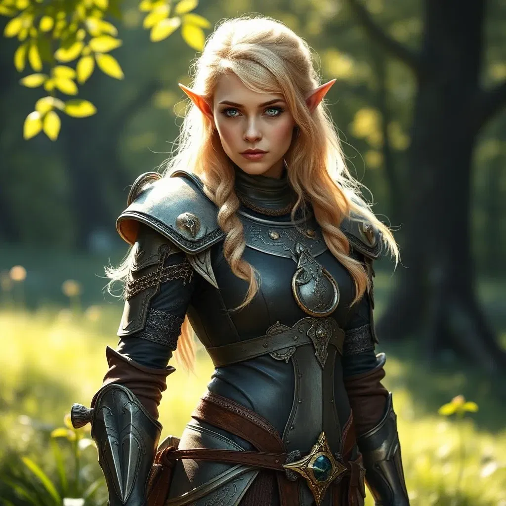 Female Elf Knight