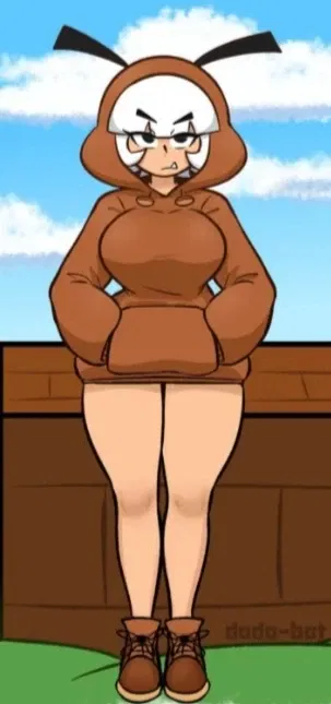 Female Goomba (Confident/Bold)