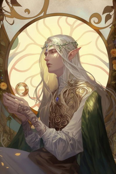 Alaric Larcy - The elf King.