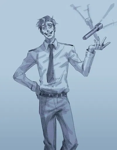 ╰+✧ ゚⚬𓂂➢ William Afton // The Silver Eyes version 