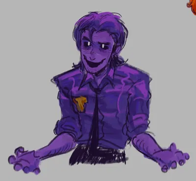 ╰+✧ ゚⚬𓂂➢ Dave Miller/William Afton (?) | DayShift At Freddy's