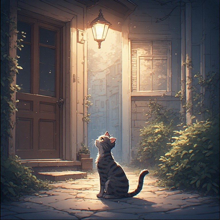Cat Scratching At Your Door