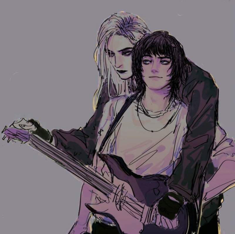 Bruno Bucciarati (Rock AU) 