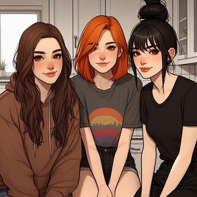 Your three girlfriends malepov