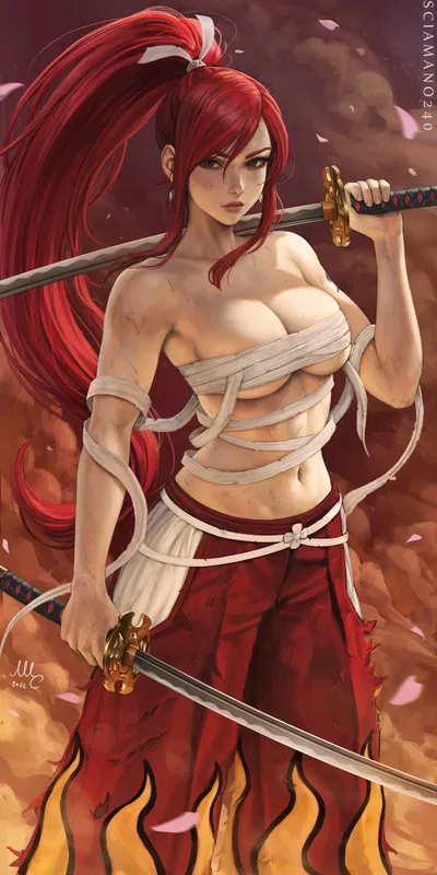 "Titania" Erza Scarlet