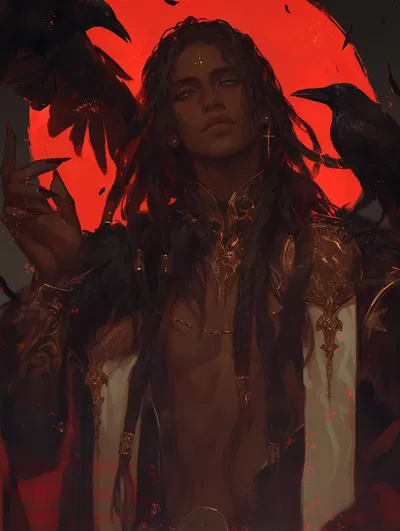 ༻✦ Corvus Ravenscroft Nightshade III | The Crow