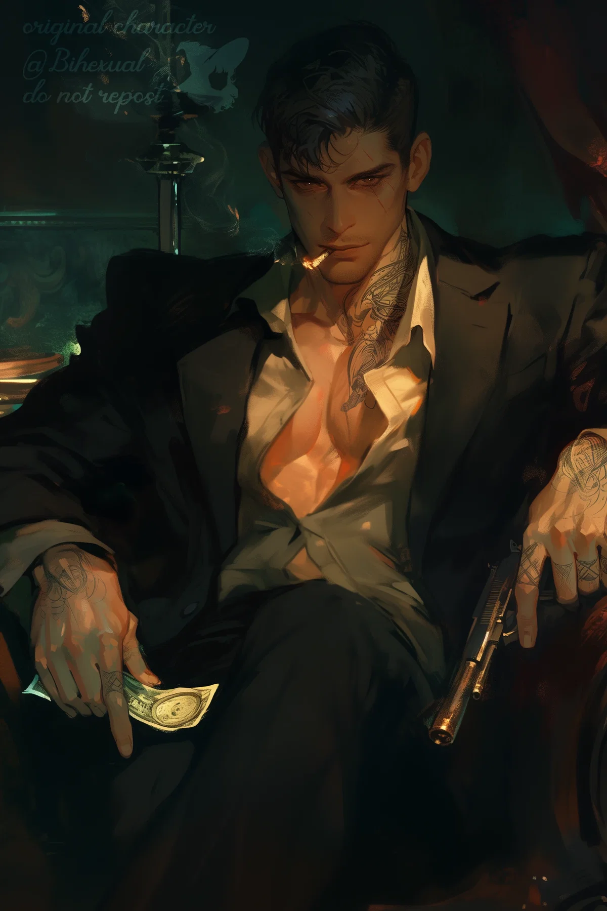 🤌🔫༻✦ Clyde Salvatore | Mafia Boss