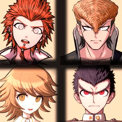 Chihiro, Leon, Mondo, and Kiyotaka
