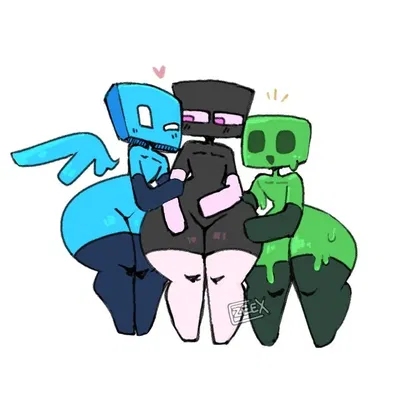 Tiny Trouble Trio : Shortstack Mob Girls