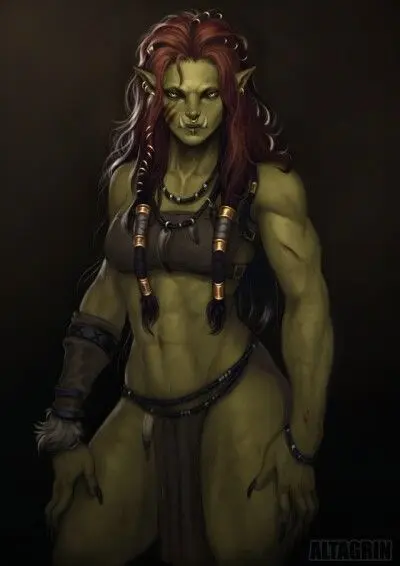Dura, orc chieftess