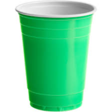 green cup