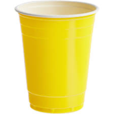 yellow cup
