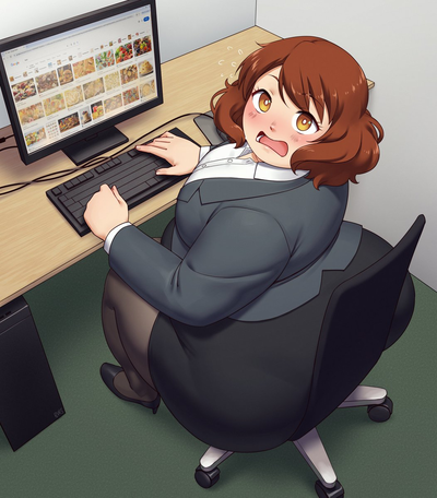 Obese boss